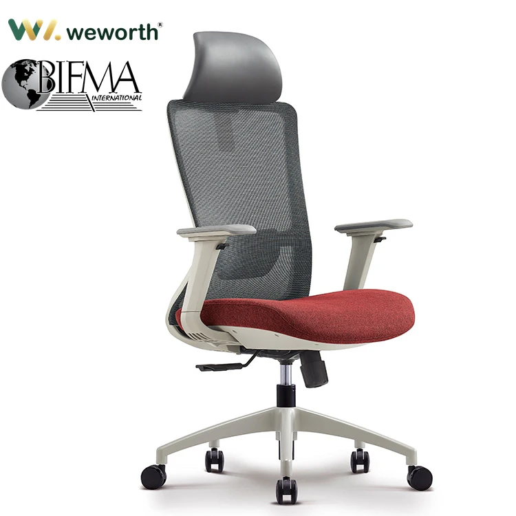 Weworth 3-Блокировка функциональный механизм серый современные административные рабочие менеджер колесный механизм вращающегося офисного стула