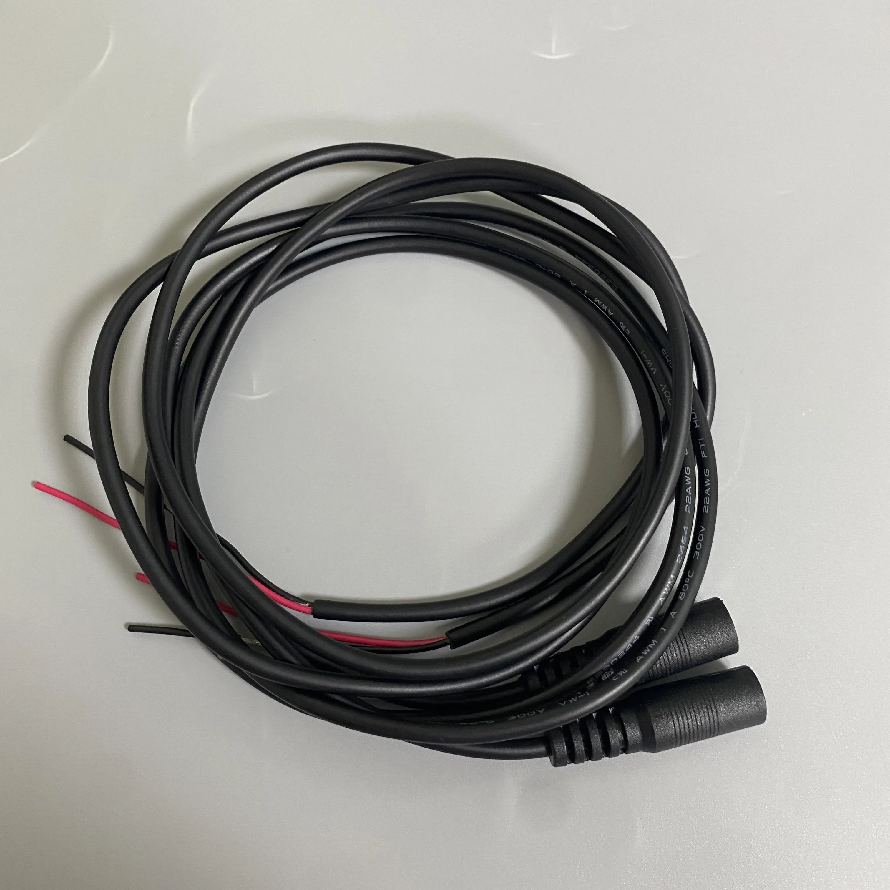 Custom 1m 3m 10m 12V Male to Male Female DC 5.5x2.1mm 5.5x2.5mm 4.0x1.7mm 3.5x1.35mm Barrel Jack Power Extension Cable