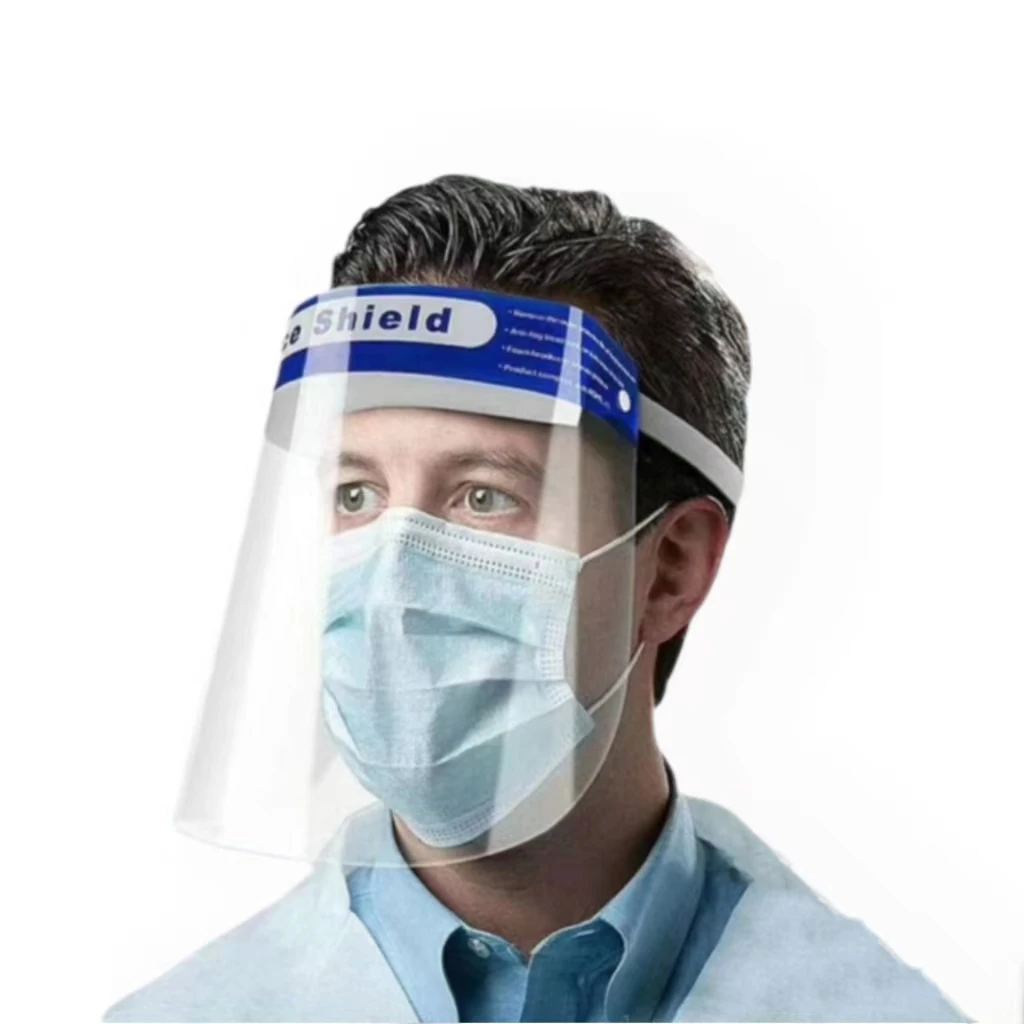 High Quality Disposable Isolation Protective Mask Anti-splash Double-sided Screen Anti-fog HD Perspective Face Shield