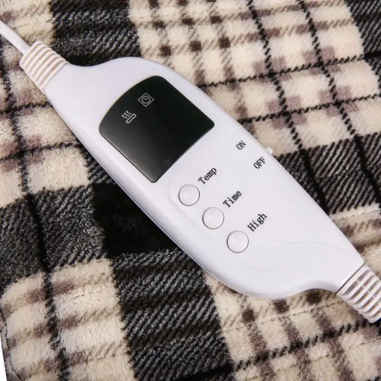 High-quality Synthetic Wool Size Over Waterproof Electric Heating Blanket Portable