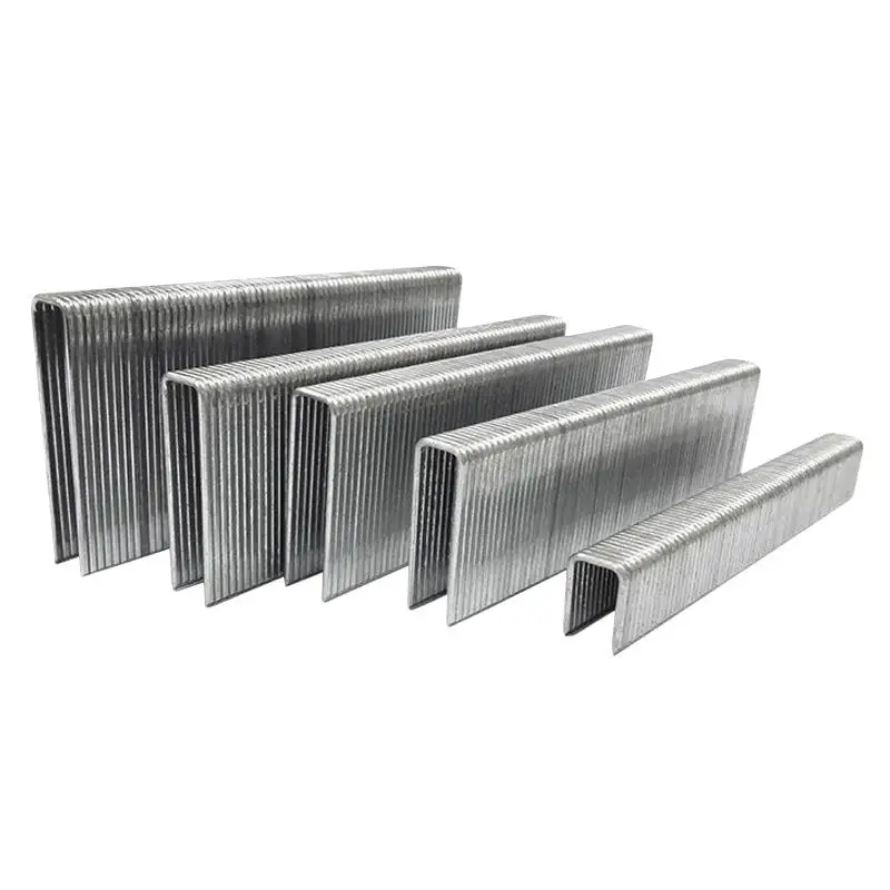 manufacturer wholesale N40 Electro Galvanized industrial wood furniture staples n series nails
