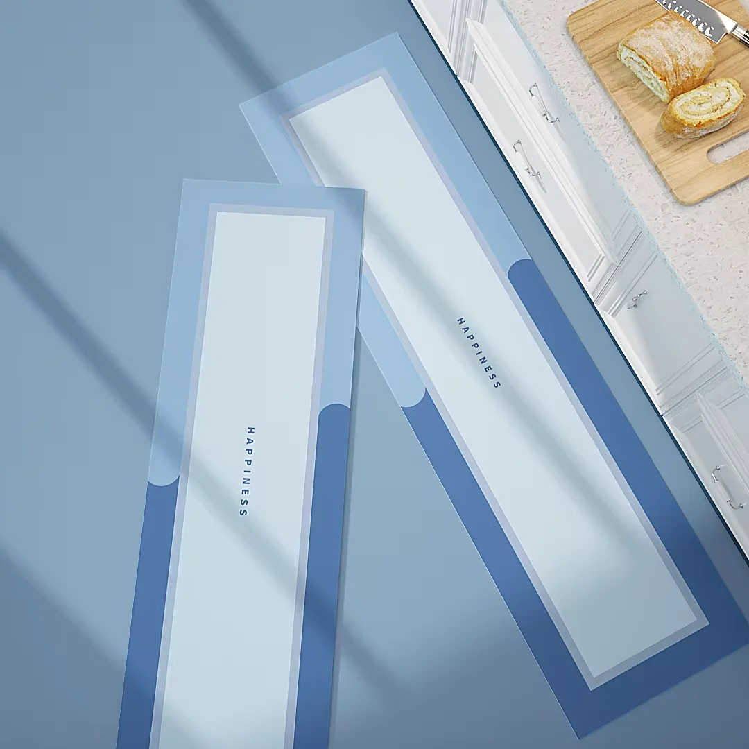 SHENGDE Anti Fatigue Floor Waterproof Foot Rubber Kitchen Stone Drying Floor Mat Non Slip Diatom Mud Kitchen Mat