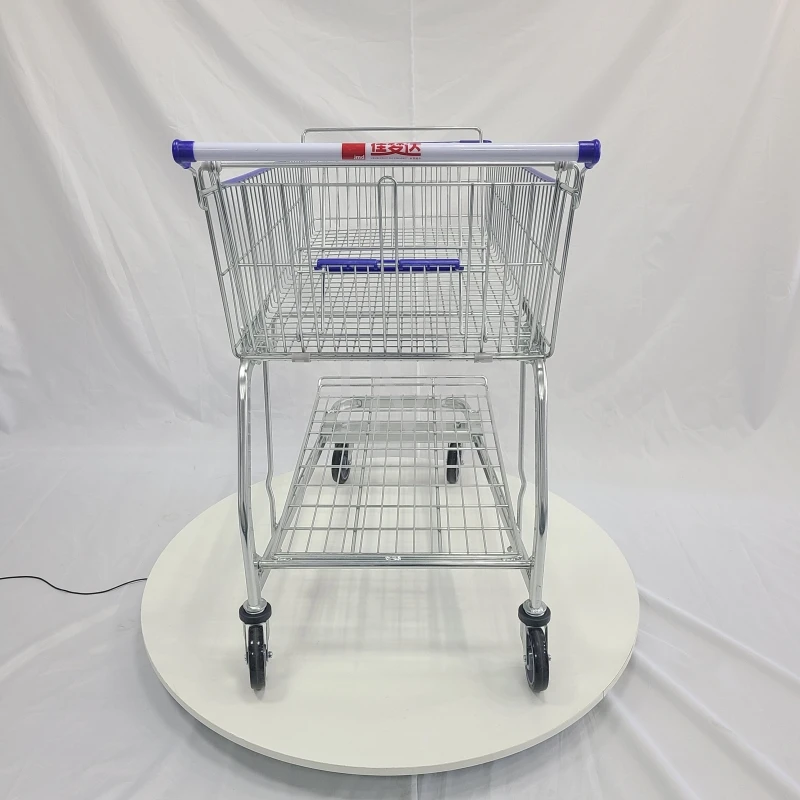Heavy duty shopping trolley for super market Grocery Shopping Cart