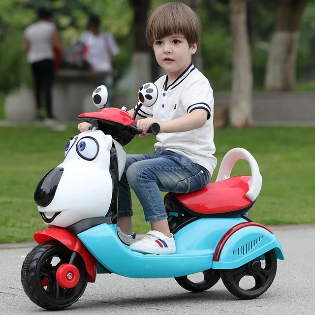 Ride on toy style kids rechargeable mini electric motorcycle with music and light