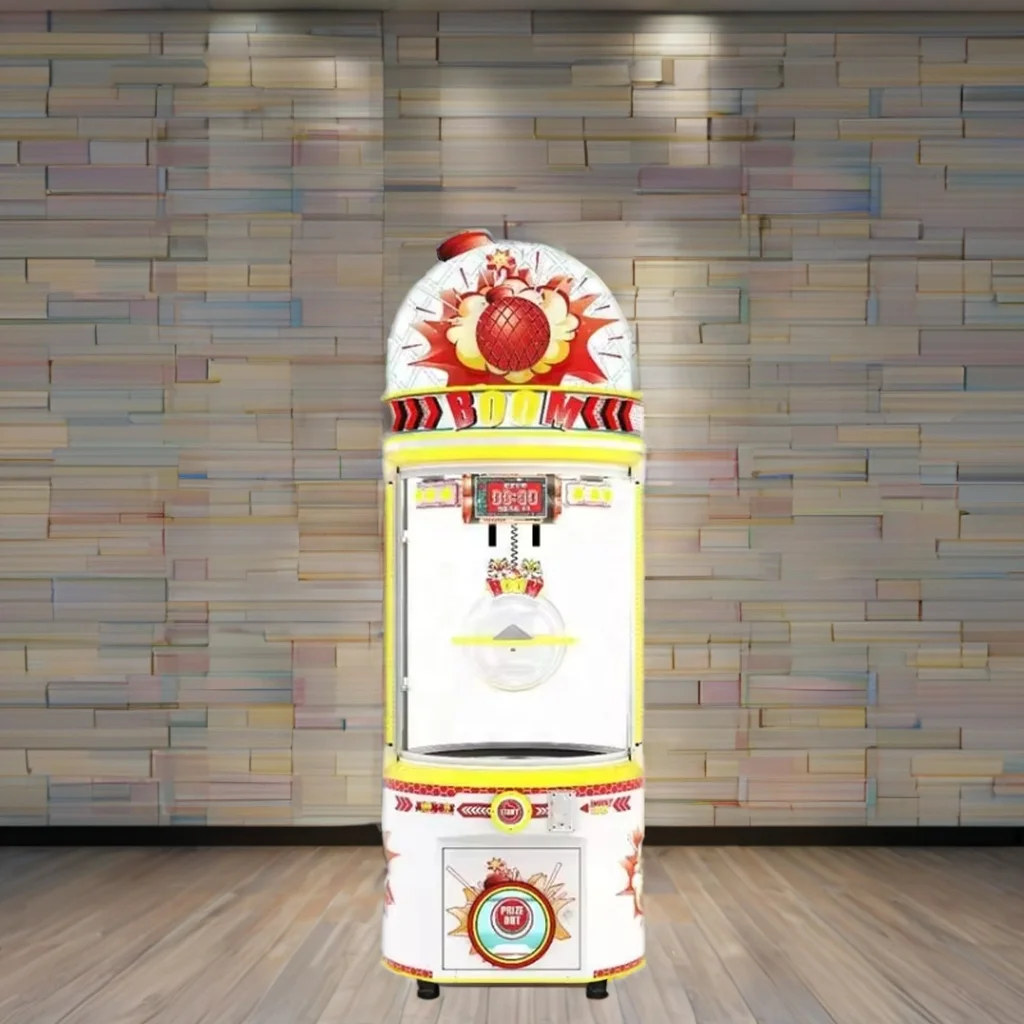 Children Playground Coin Arcade Game Machine Prize Vending Machine Gift Boom-game Bomb Prize Machine For Amusement Park