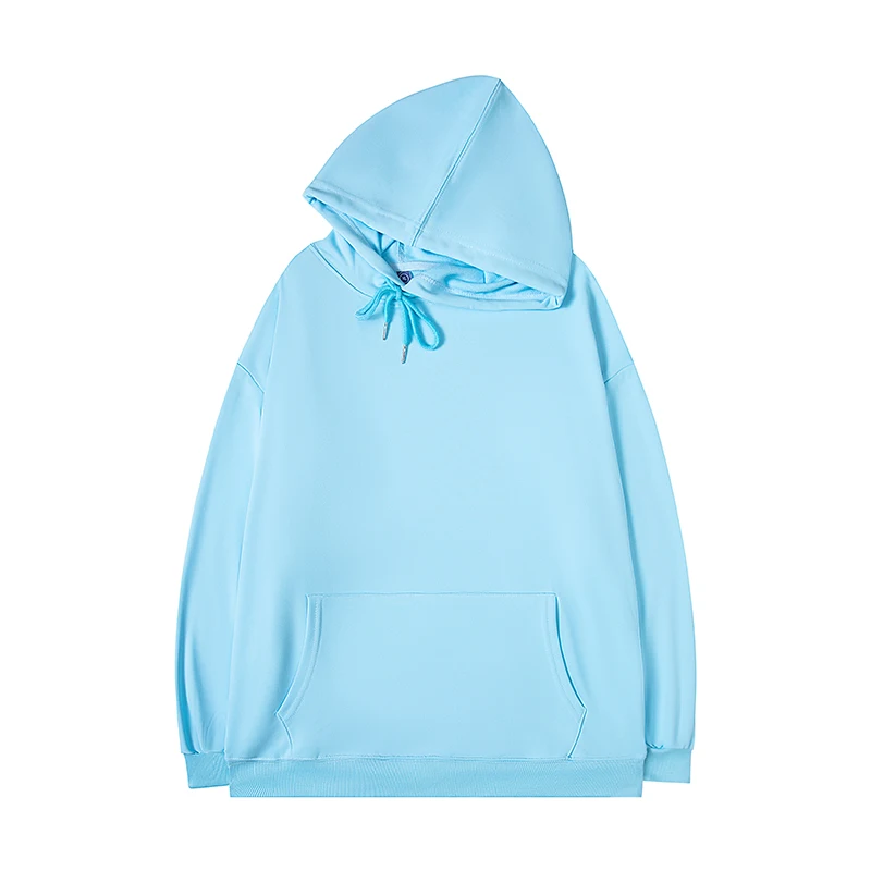 Autumn light imitation cotton hoodie draw rope hat large pocket for men and women