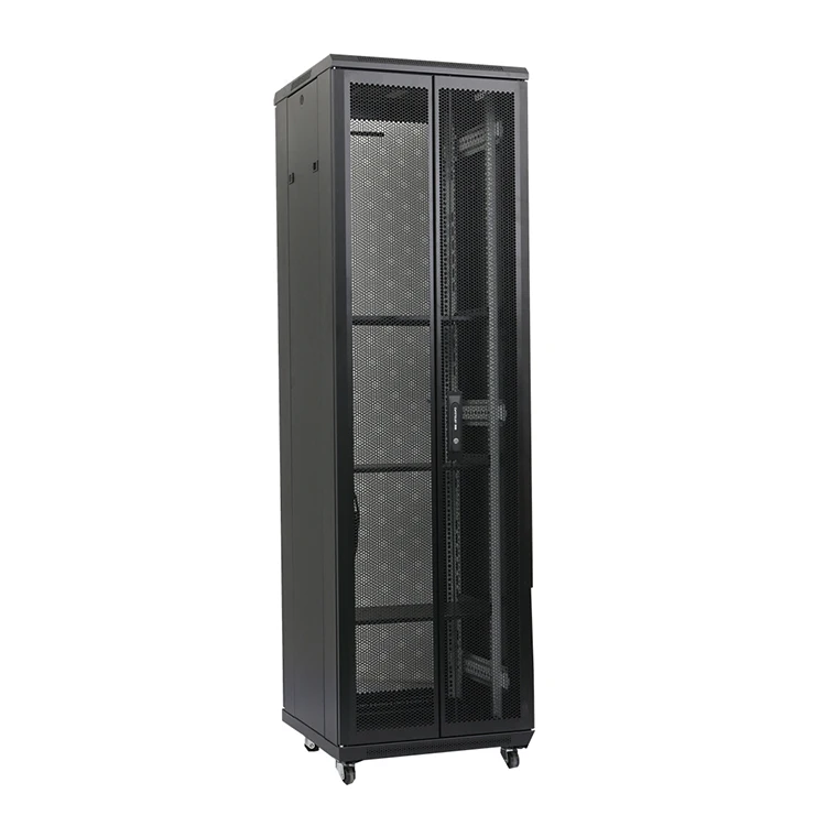19Inch 42U 600x800 network cabinet with perforated door 80% ventilation rate data center server rack (1600253069028)