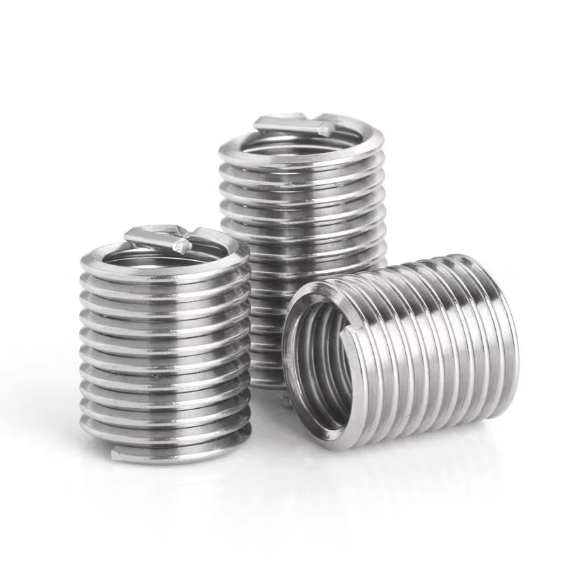 Professional Spark Plug Quick Thread Spring Internal And External Thread Concentric Body Standard Threaded Inserts