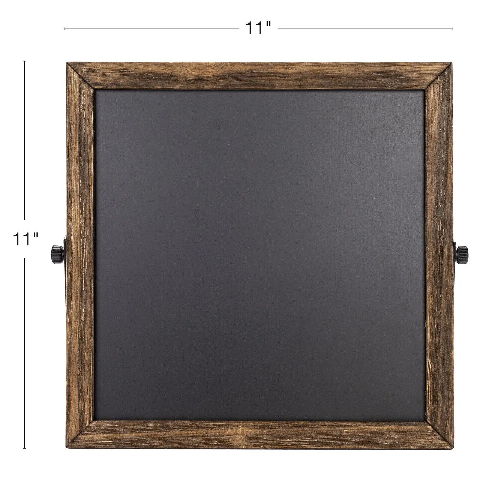 Wood Tabletop Chalkboard Double Sided Blackboard Message Board