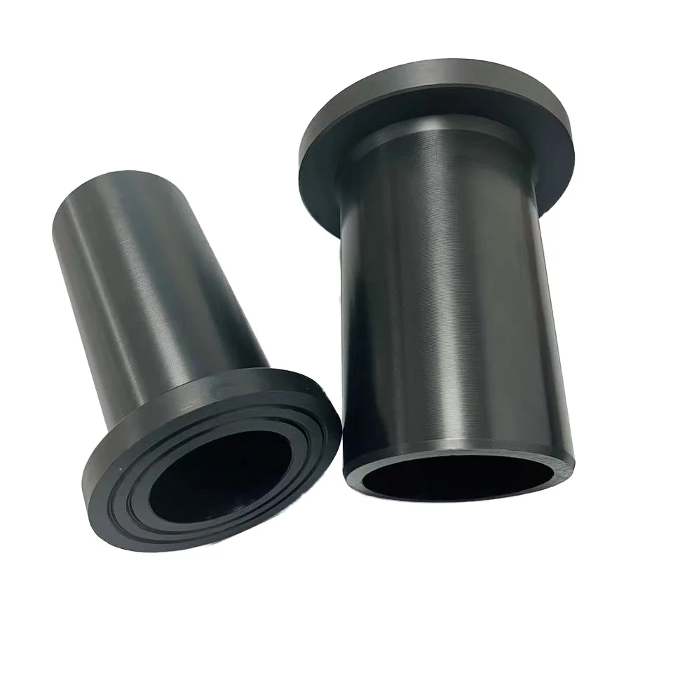 ASTM Standard PE100 HDPE Pipe Fittings Butt Fusion Stub End for Flange Head Casting Technics Welding Connection OEM Customizable