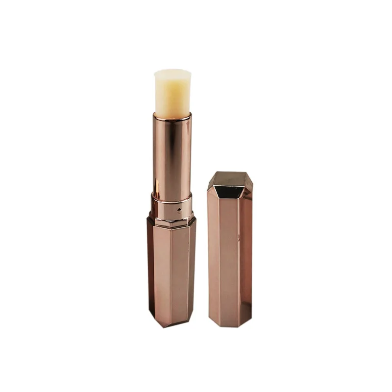 hot lip balm  Star Anise Rose Gold Lip Balm  Unisex No Logo Lip Balm