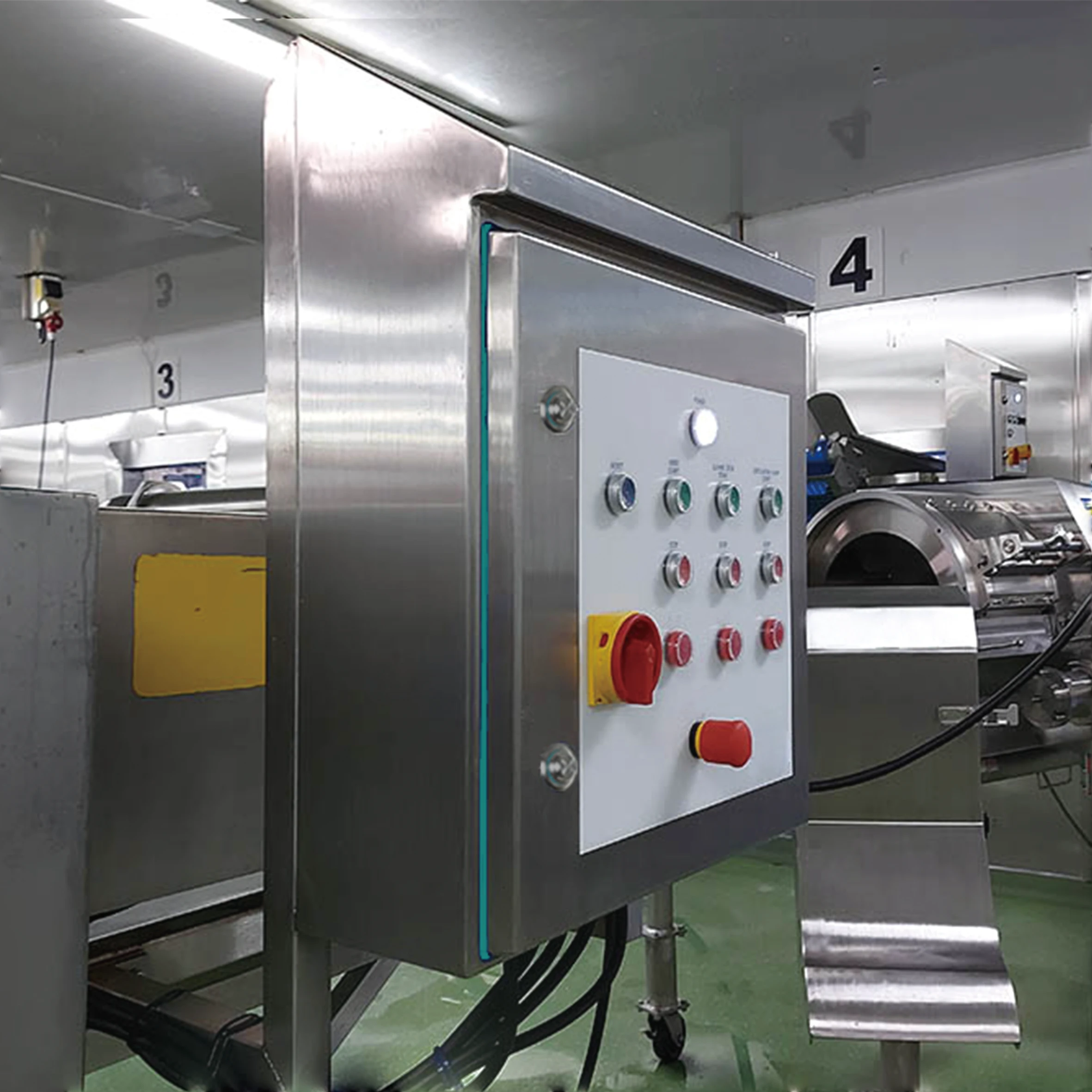 Eabel custom ANSI UL508A HD stainless steel control panel box AISI 316L 304L IP69K ss electrical control box enclosure