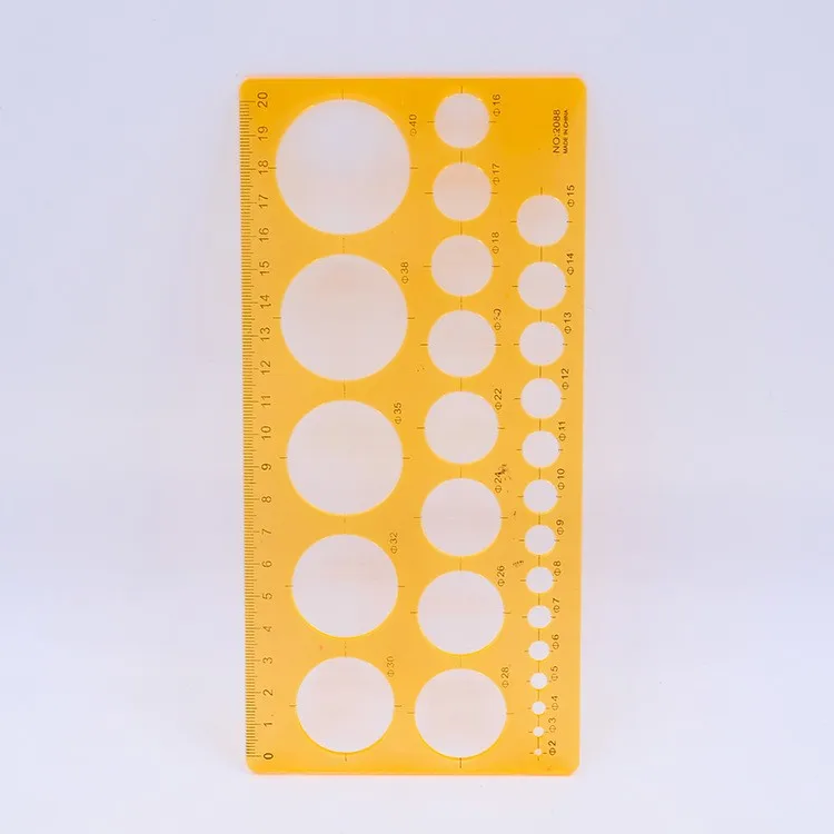 paper quilling tool  Circle Templates Measuring Geometry Ruler