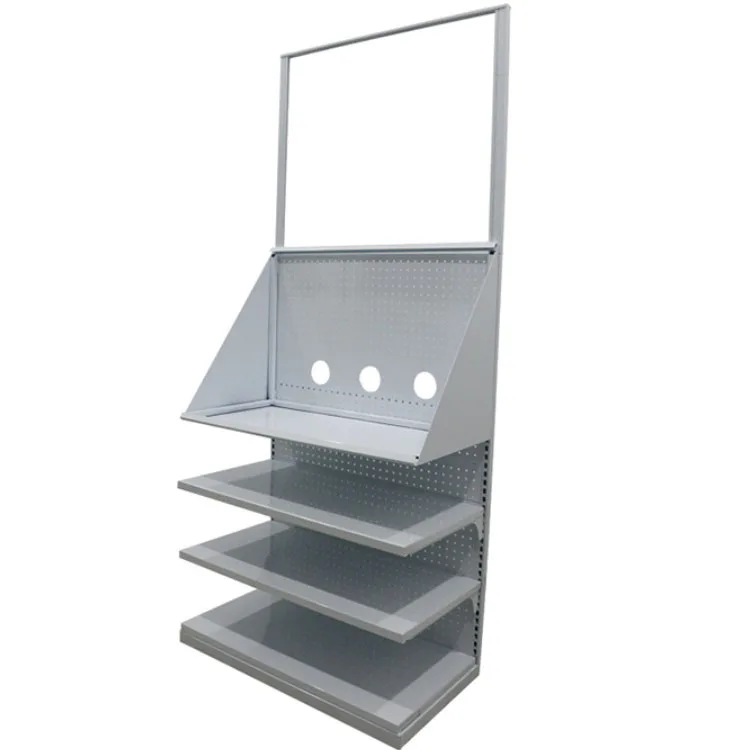 retail metal goods shelves display racks for goods cosmetic goods display shelves liquor store