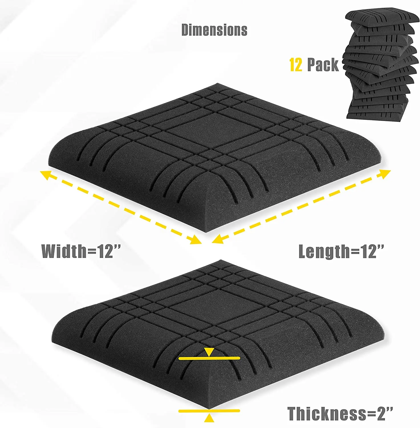
BONNO New Design Acoustic Foam Panels 2