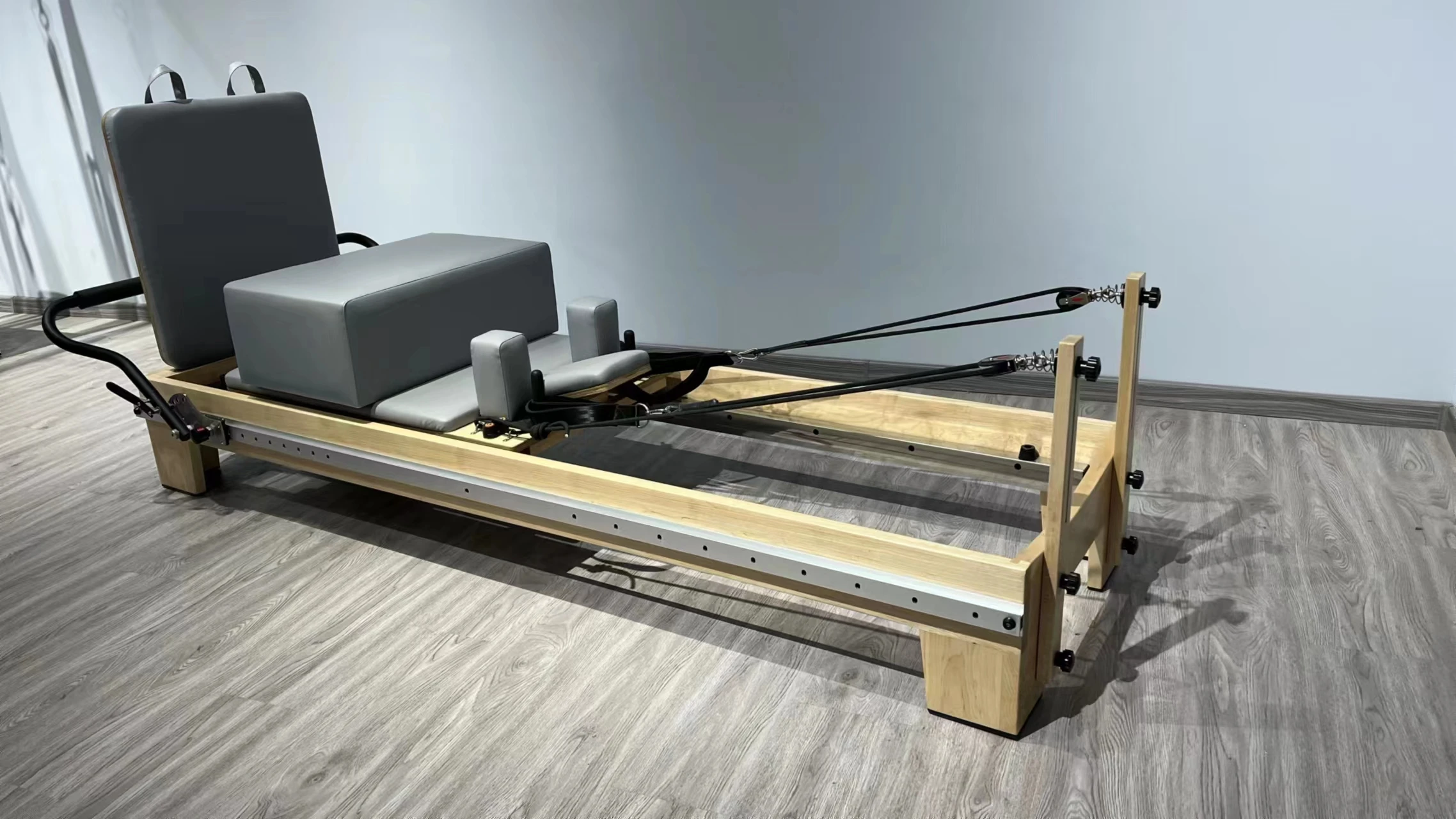 Раздвижные Пилатес с полным рельсом древесный реформатор оборудование для реформатора клена и дуба