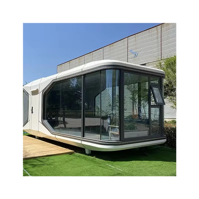 Space Capsule Easy Installation Foldable Mobile House Modern Environmentally Friendly Prefabricated House Luxury Modular Hotel