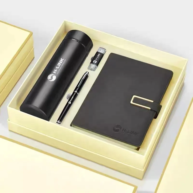 Custom water bottle latest Corporate Gift Set Luxury Promotional VIP Business Corporate Gift Set Novelty Gifts for Women and Men