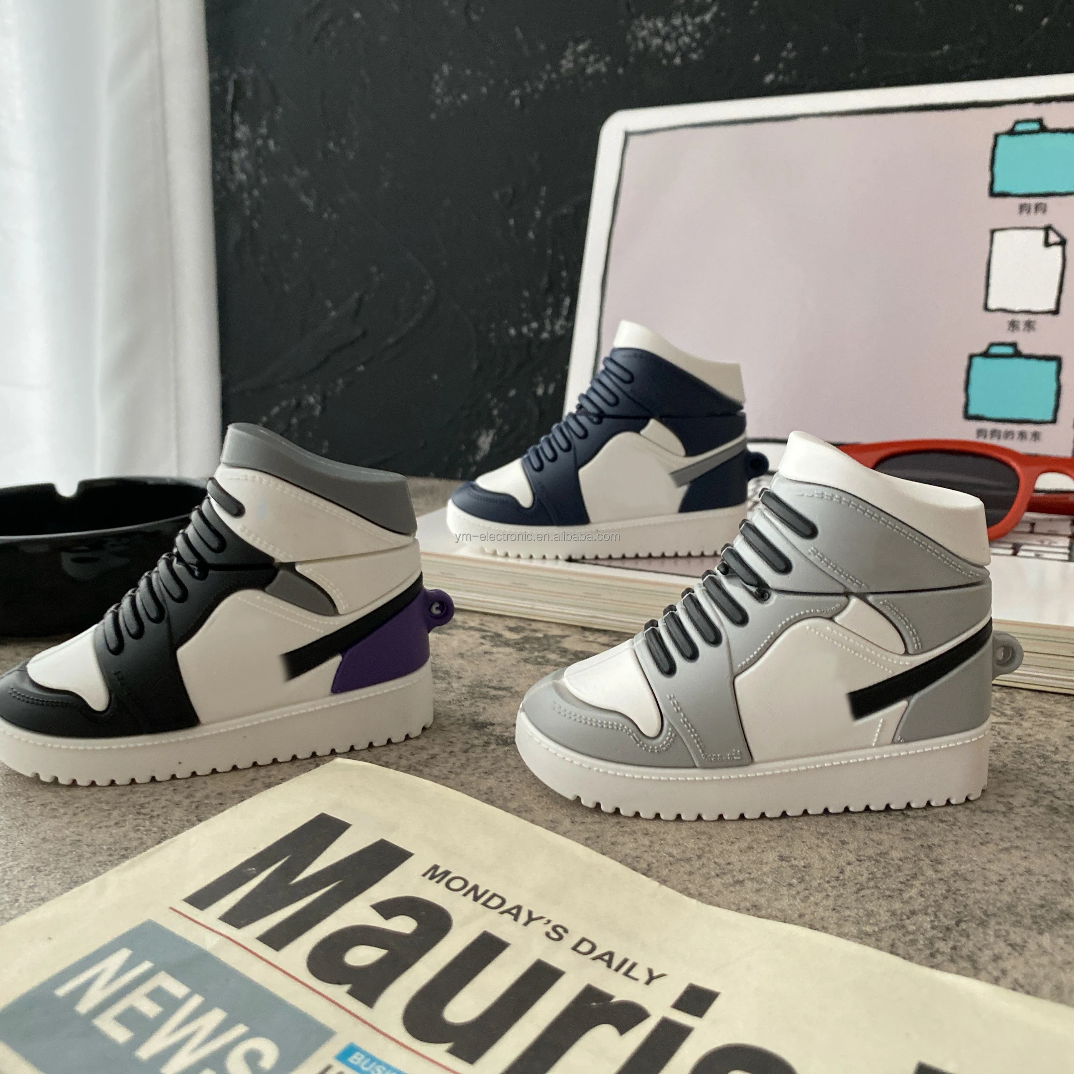 
Hotest Personalized Basketball 3D Shoes Case For Jordan Airpod Silicone Protective Box Case For NIKE Airpod Pro Case 