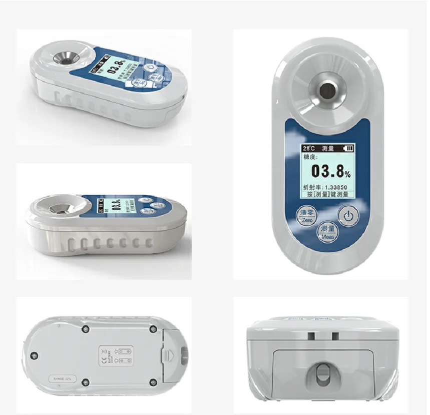  Горячая Распродажа 0 ~ 32% БРИКС Цифровой рефрактометр тестер для сока супа воды и фруктов