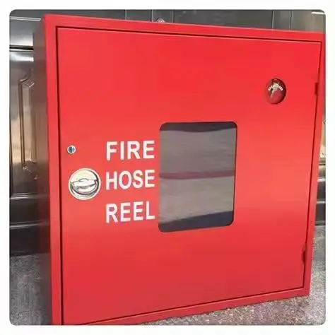 Fire Hose Reel Box cabinet With Fire Extinguisher Fire Accessories