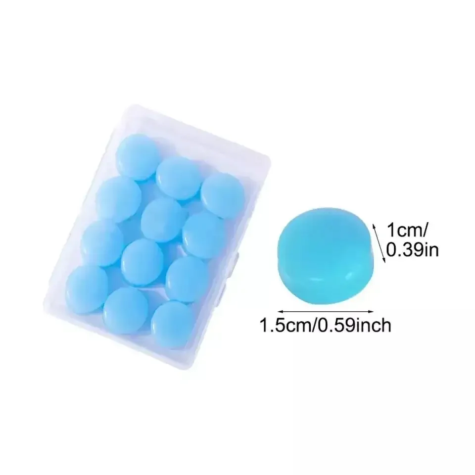 Swimming Waterproof loop Ear Plugs Protection Noise Cancelling Soft Silicone Anti-Noise Soundproof Earplugs