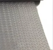 Diamond tread pattern  Enhanced PVC formulation  PVC Walkway roll