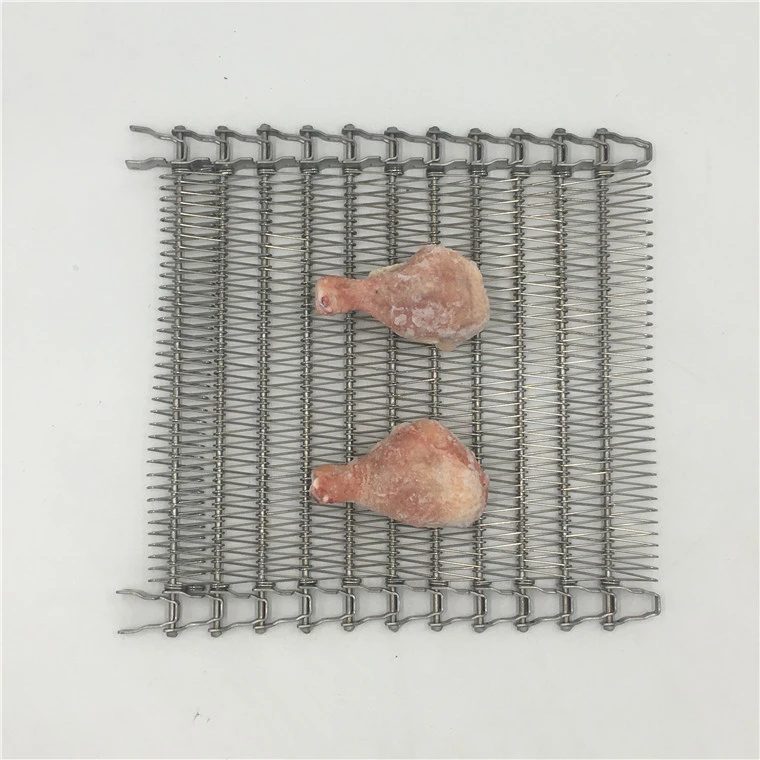 Stainless steel  Spiral grid belt  for cooling  Spiral Grid Mini Sushi Roller Conveyor Belts