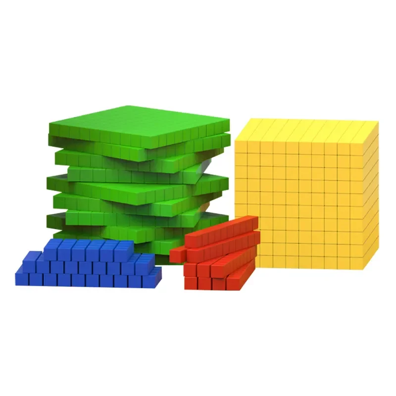 Ten Blocks - Place Value Blocks - Math Manipulatives K-3 for Elementary Classroom  Number Blocks