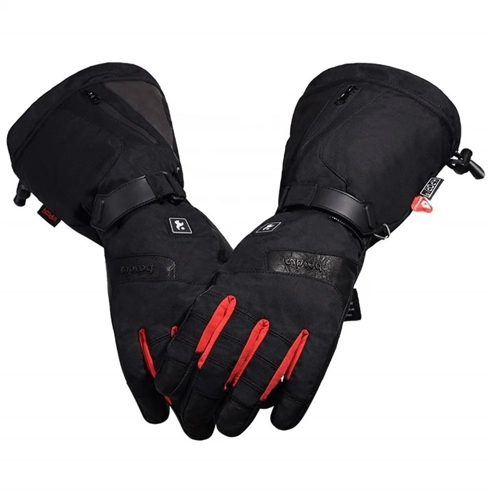 OEM Outdoor Cycling Motorcycle Skiing Camping Skating Climbing Hiking Waterproof Battery Heated Winter Warm Gloves