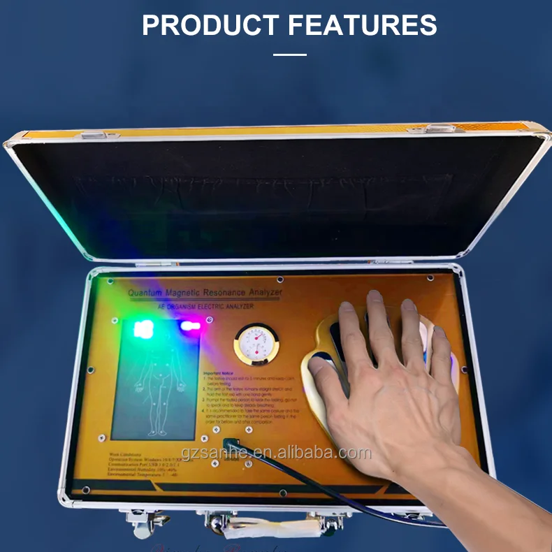 Factory Russian Serbian Thai Hungarian Vietnamese quantum bioresonance magnetic resonance analyzer Machine