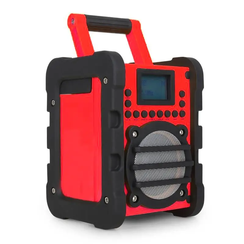 Peak Heavy Duty Site Outdoor  work dab tool radio dab jobsite with BT