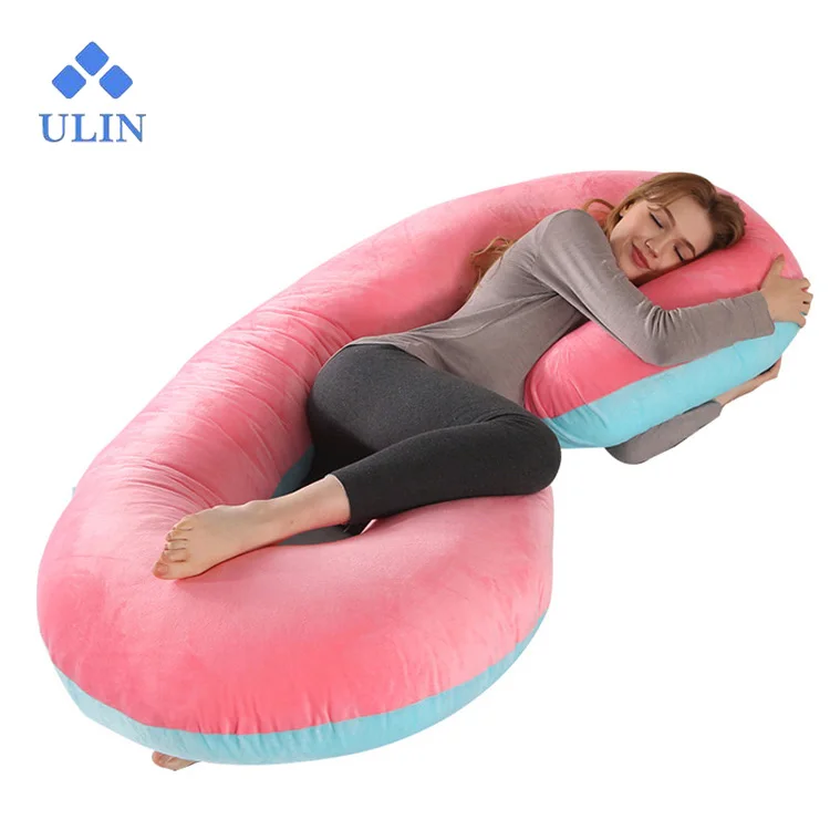 
Pregnancy Pillow Cotton Pregnancy Body U Shaped Maternity Pillow 