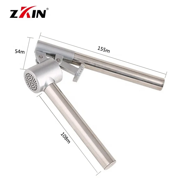 hot sell manual zinc alloy garlic press ginger garlic crusher kitchen masher chopper fruit vegetable tools kitchen gadgets