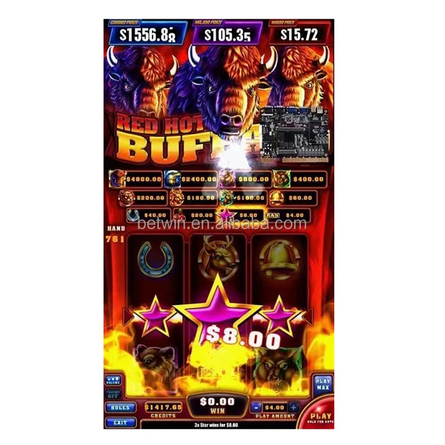 Hot Sale 5 in 1 Casino Slot Game machine fusion 4 board Stable System Motherboard