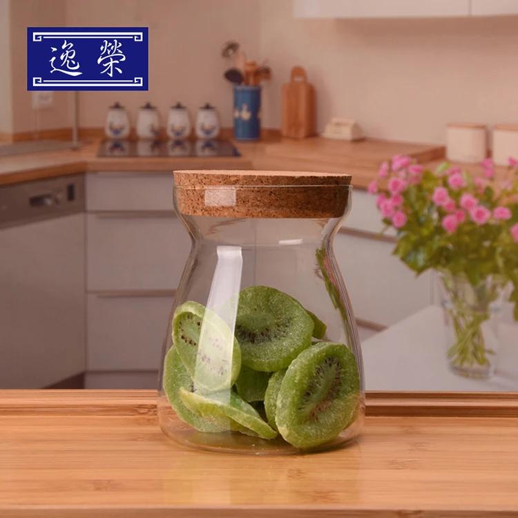 Прозрачные стеклянные удобные контейнеры для пудинга банки специй джема меда йогурта 700 мл с крышками