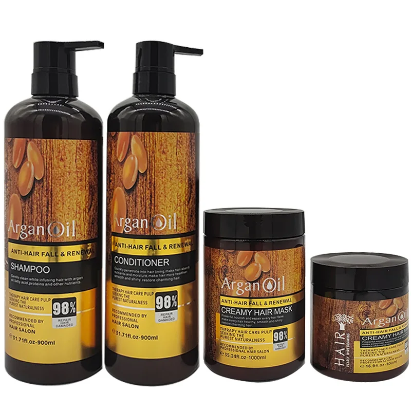 SUCCSION Hair Care Products Deep Conditioner Anti-Frizz Nourishing Moisturizing Organic Argan Oil  Hair Mask