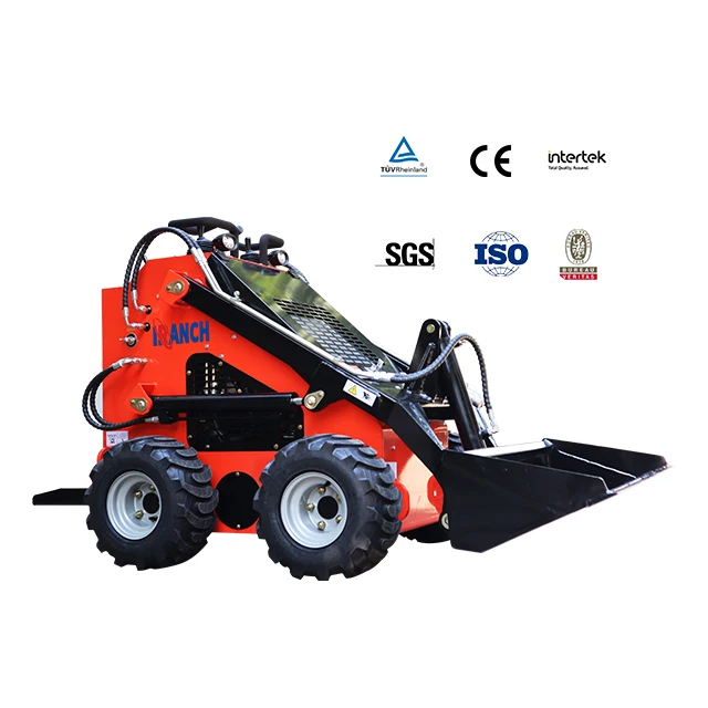 Mini Skid Steer Loader New Agricultural Construction Machine New Model EPA Diesel Hydraulic Crawler Tracked Skid Steer Loader