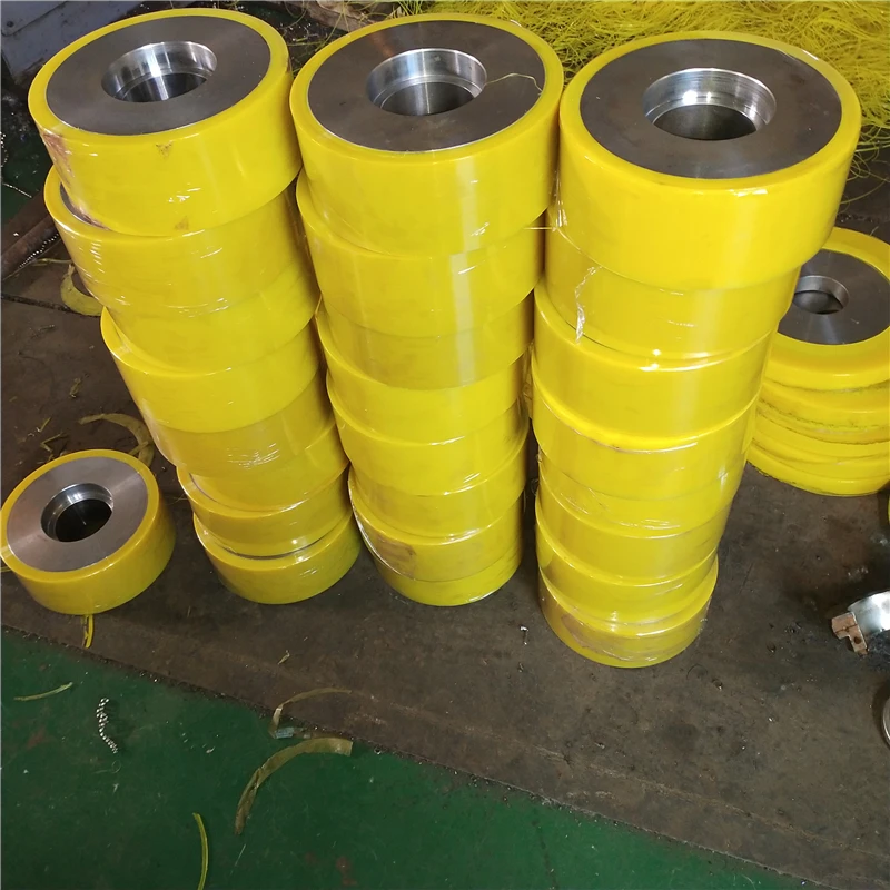 Durable Heavy Duty Pu Load Roller Wheels Coating Industrial Casters Wheels