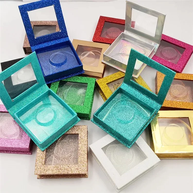 mini suitcase luggage lash packaging case 3d 25mm mink eyelash private label custom box eyelashes vendor
