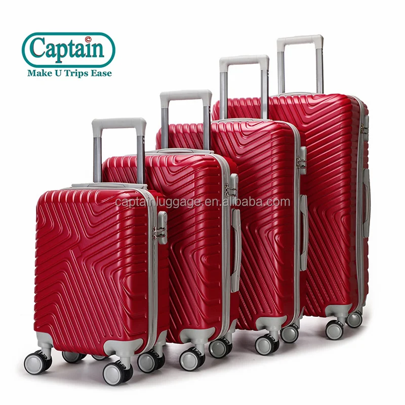 China Professional Manufacture Customized Size Trolley Bag Travel Trolley Luggage Set Colorful Travelling ABS Suitcase