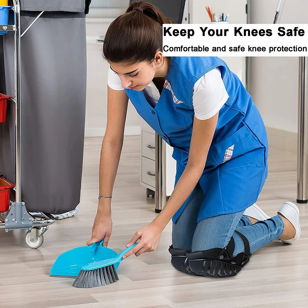 Professional Heavy Duty Knee Pads Professional Protection Protect Knee,protection for Construction Work Hard Shell Holyfire