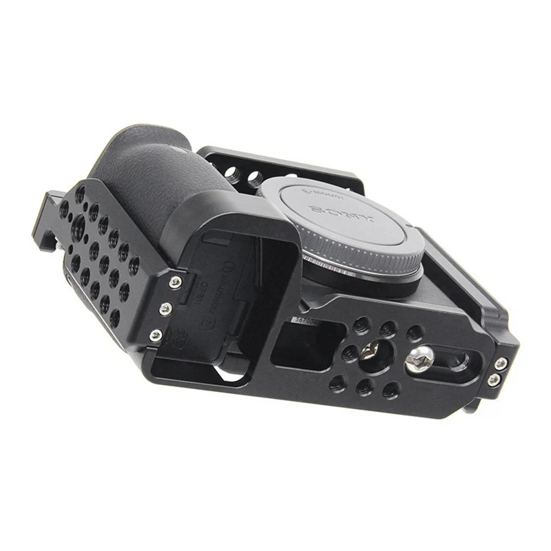 A6600 Camera Video Cage for Sony Camera Cold Shoe Aluminium Mount Rig for Camera Video Accessories