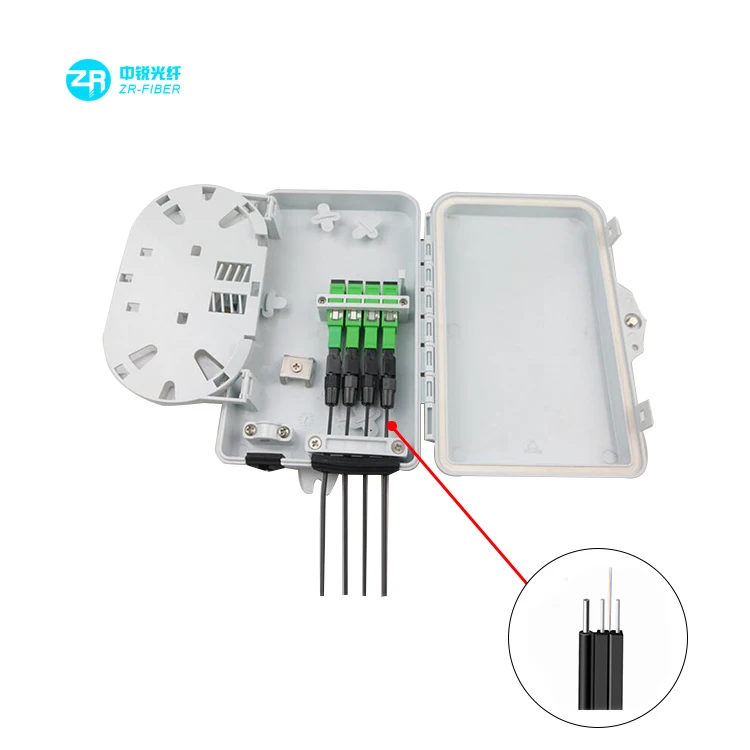 G652d G657a1 G657a2 FTTH 1/2 сердечник падение волоконно-оптического кабеля