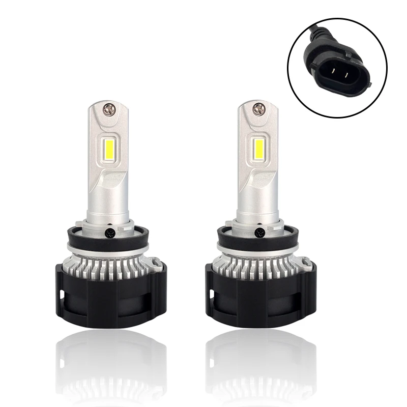Ultra-high brightness 21600lm H11 H9 H8 9005 9006 LED DC 6500K car headlight