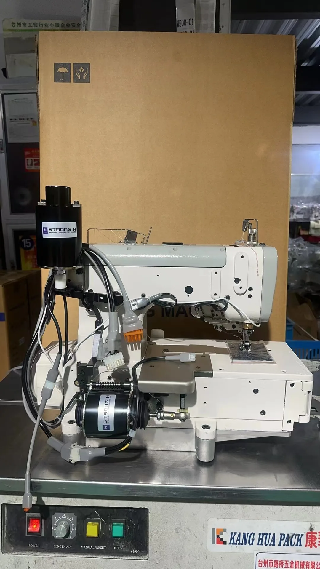 Jukky JK500A-D-UT High-speed Interlock Sewing Machine Flat-bed Machine Thread Trimmer interlock machine improve work efficiency