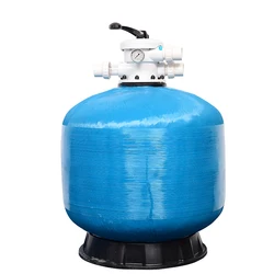 RTS 16inch 400mm Top Mount Glass Fiber Above Piscina Alberca Inground Backwash Cleaning Swimming Pool Accessories Sand Filter