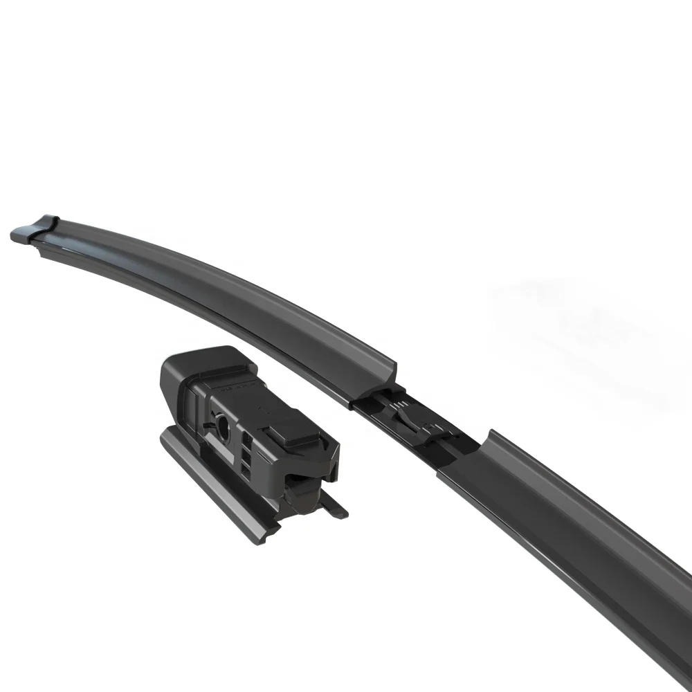 High quality windscreen wipers frameless car rain wiper blade universal adapter replaceable (1600738403600)