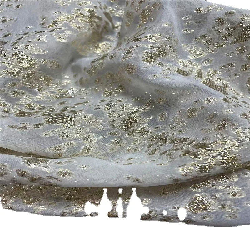 silk seree fabric silk lurex jacquard chiffon georgette fabric