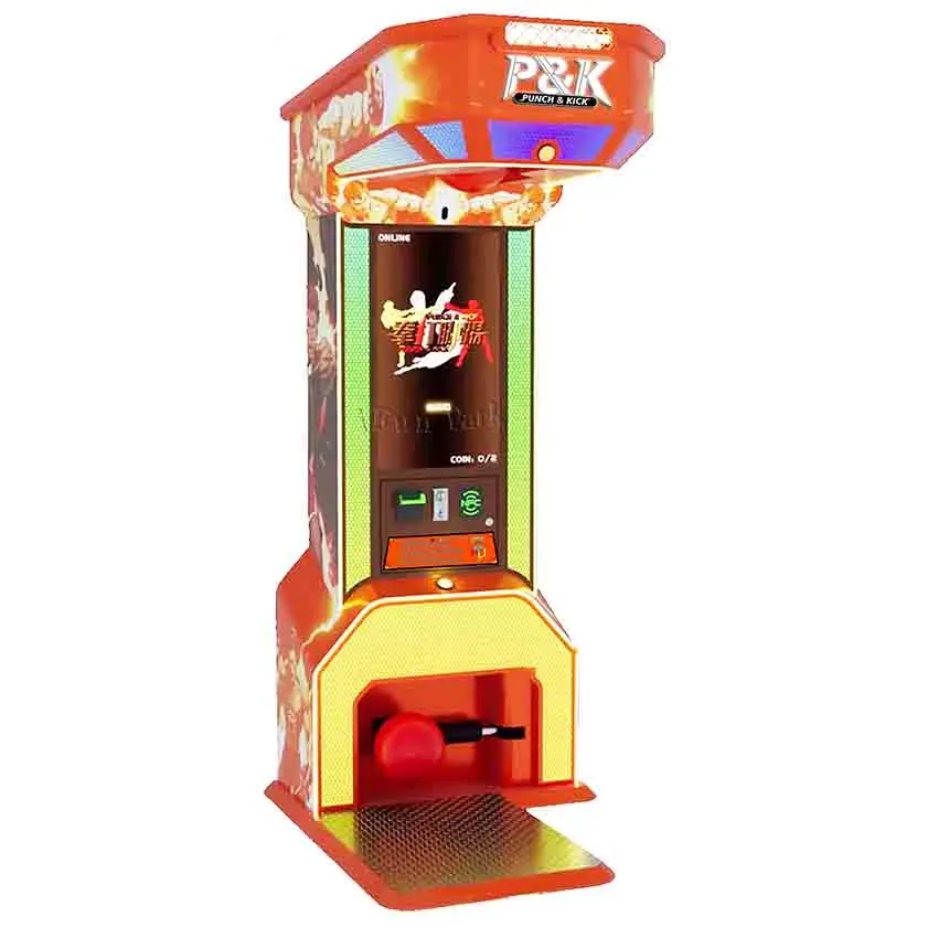 Newest Boxing Indoor Games New Boxing Arcade Game Machines big punch manufacturer of guangzhou for Play Area Game Center FEC